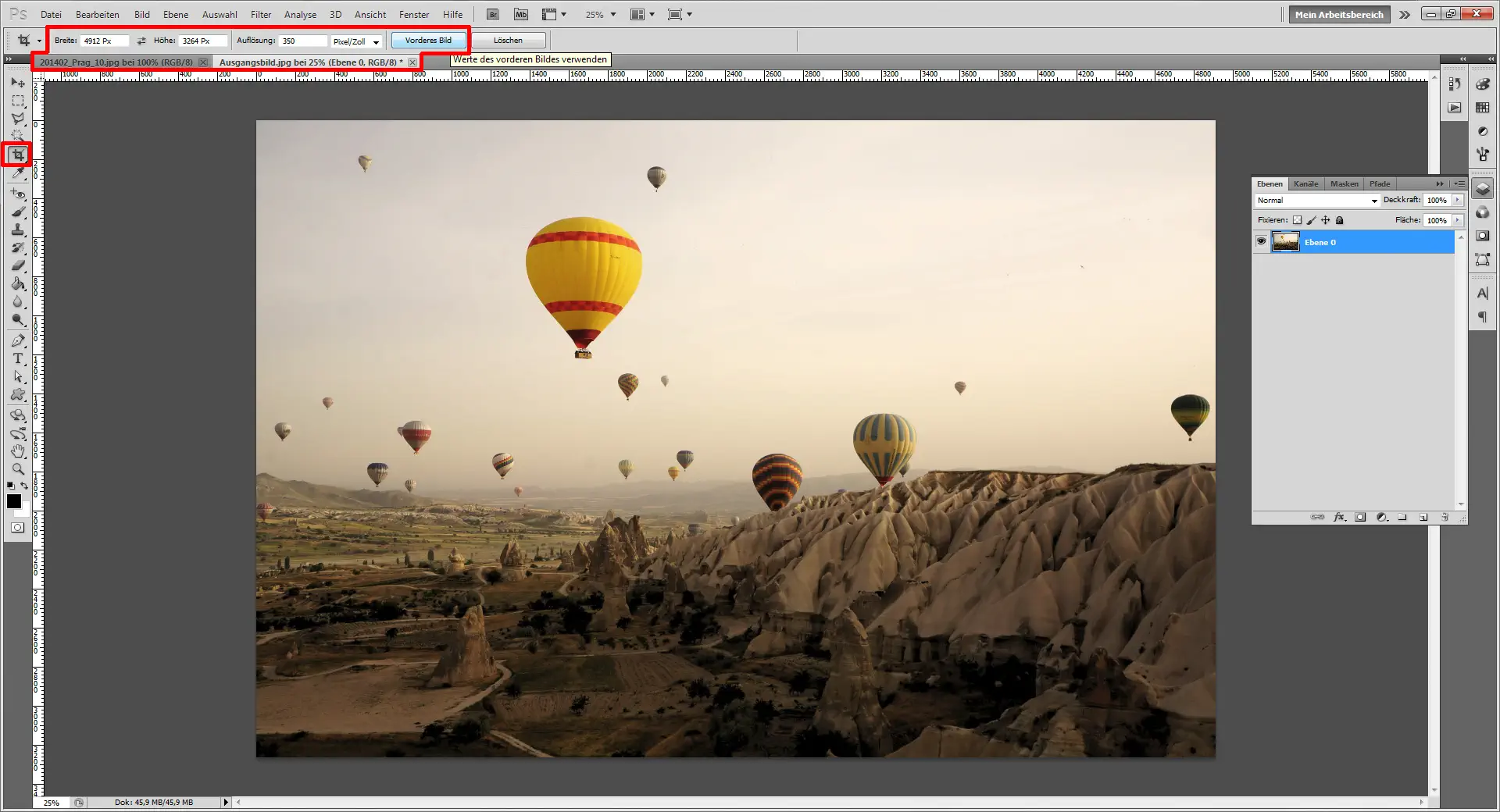 Zuschneiden Beschneiden Freistellen Photoshop (5)