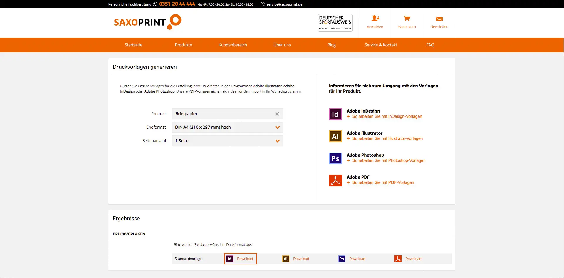 Briefbogen erstellen