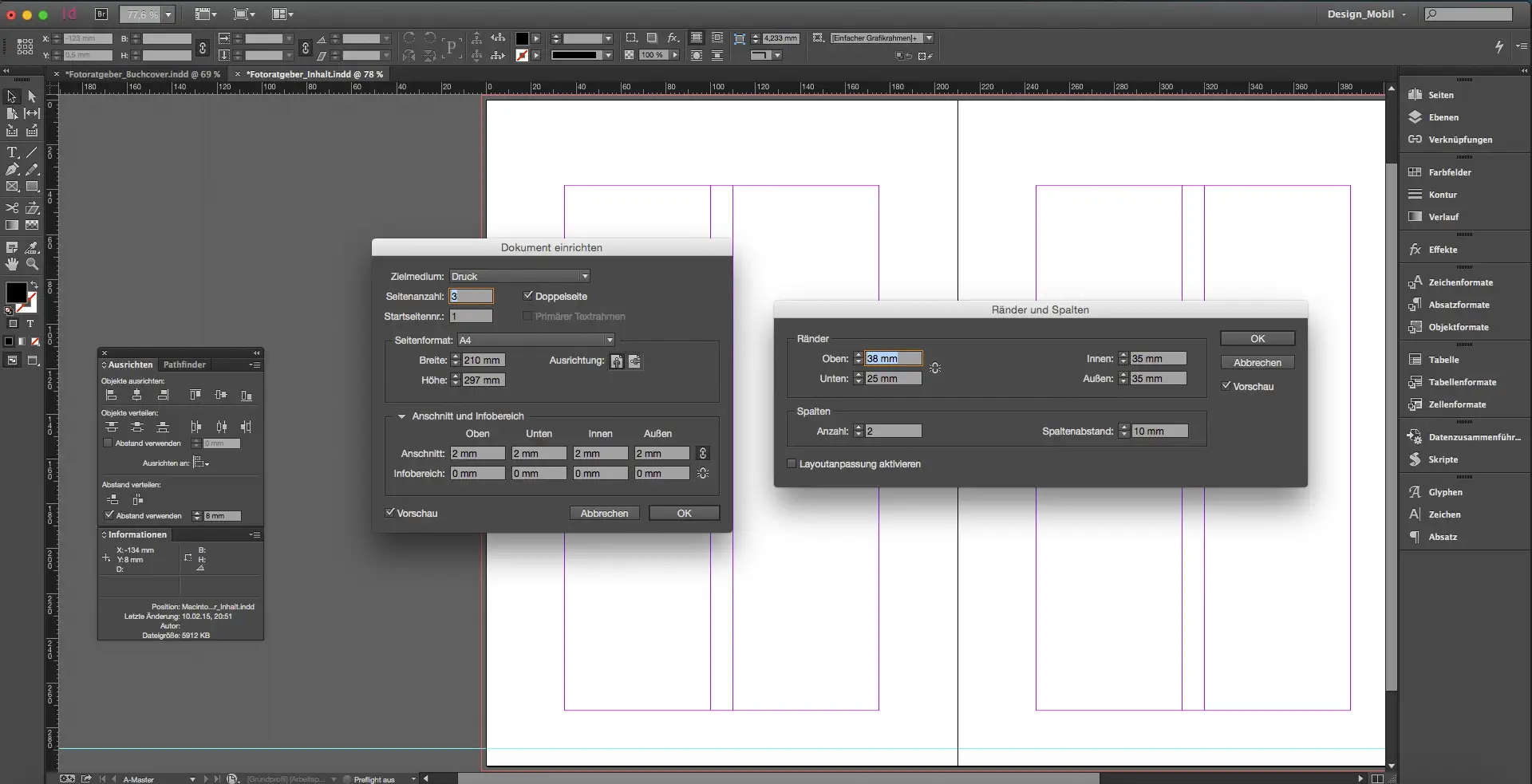 Sachbuch Design Tutorial Bild 2 Sachbuch Design Tutorial Bild 2