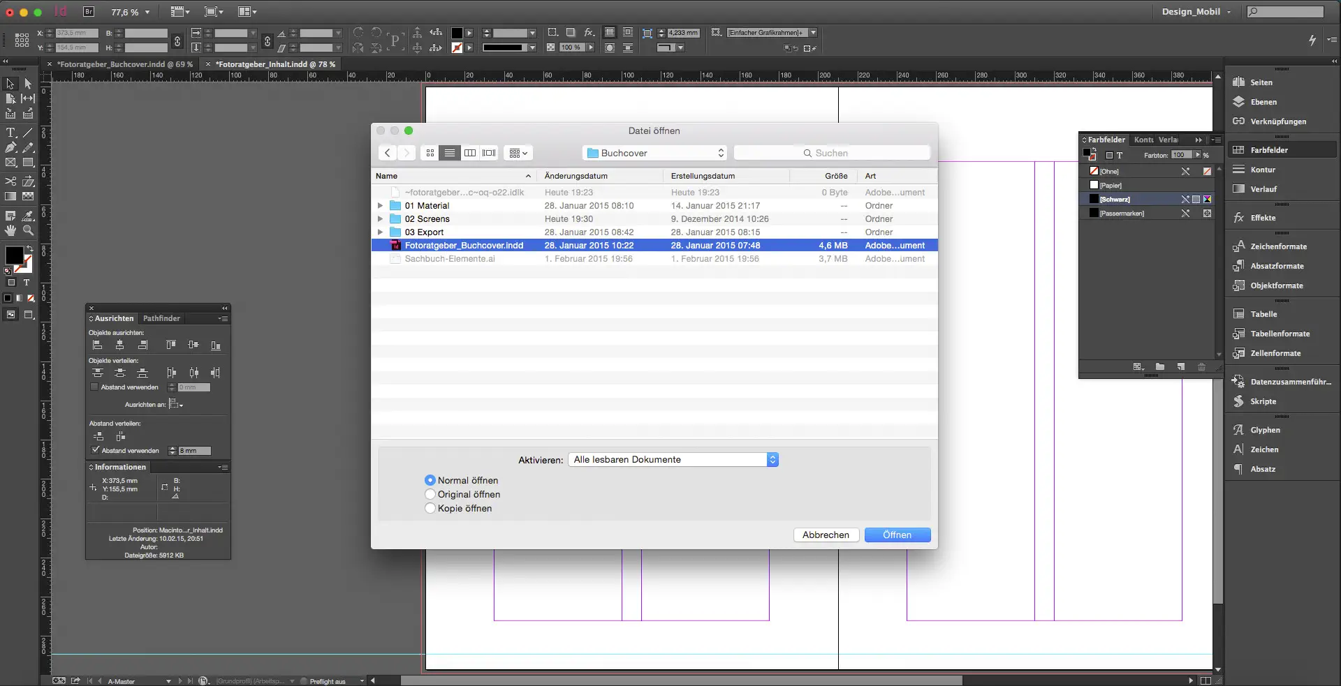 Sachbuch Design Tutorial Bild 3 Sachbuch Design Tutorial Bild 3
