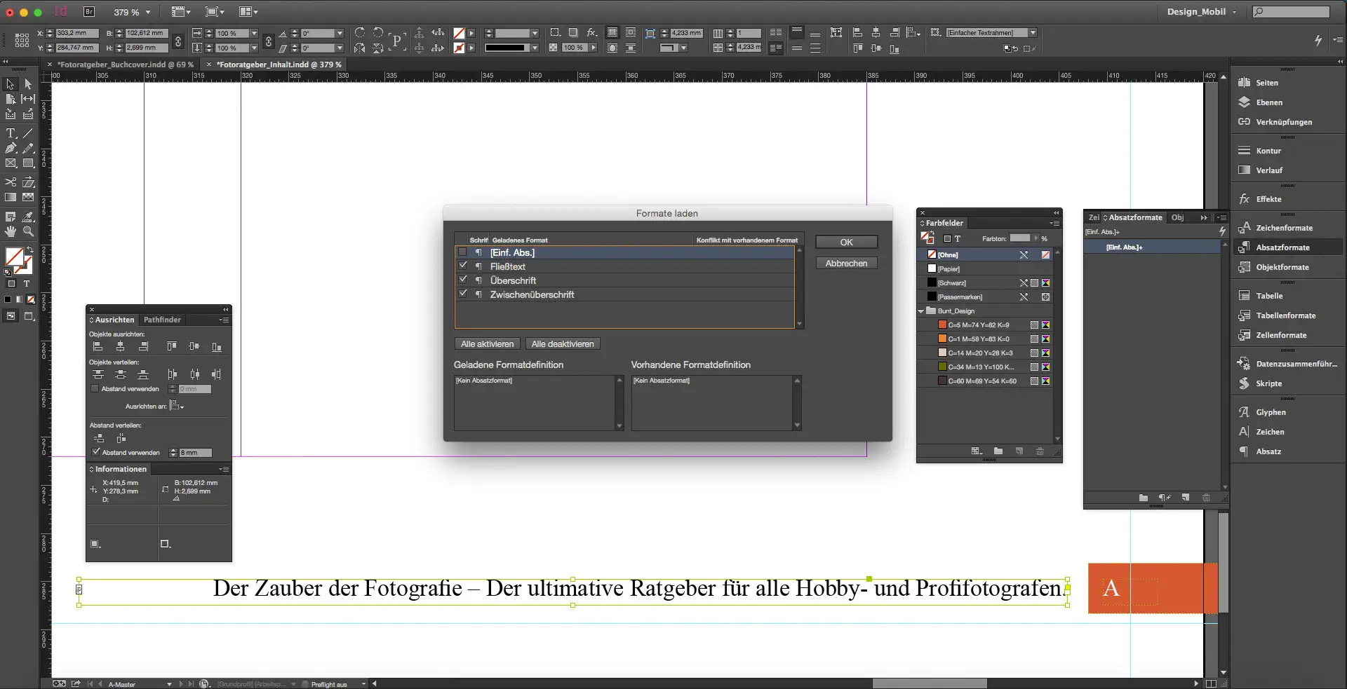 Sachbuch Design Tutorial Bild 7 Sachbuch Design Tutorial Bild 7