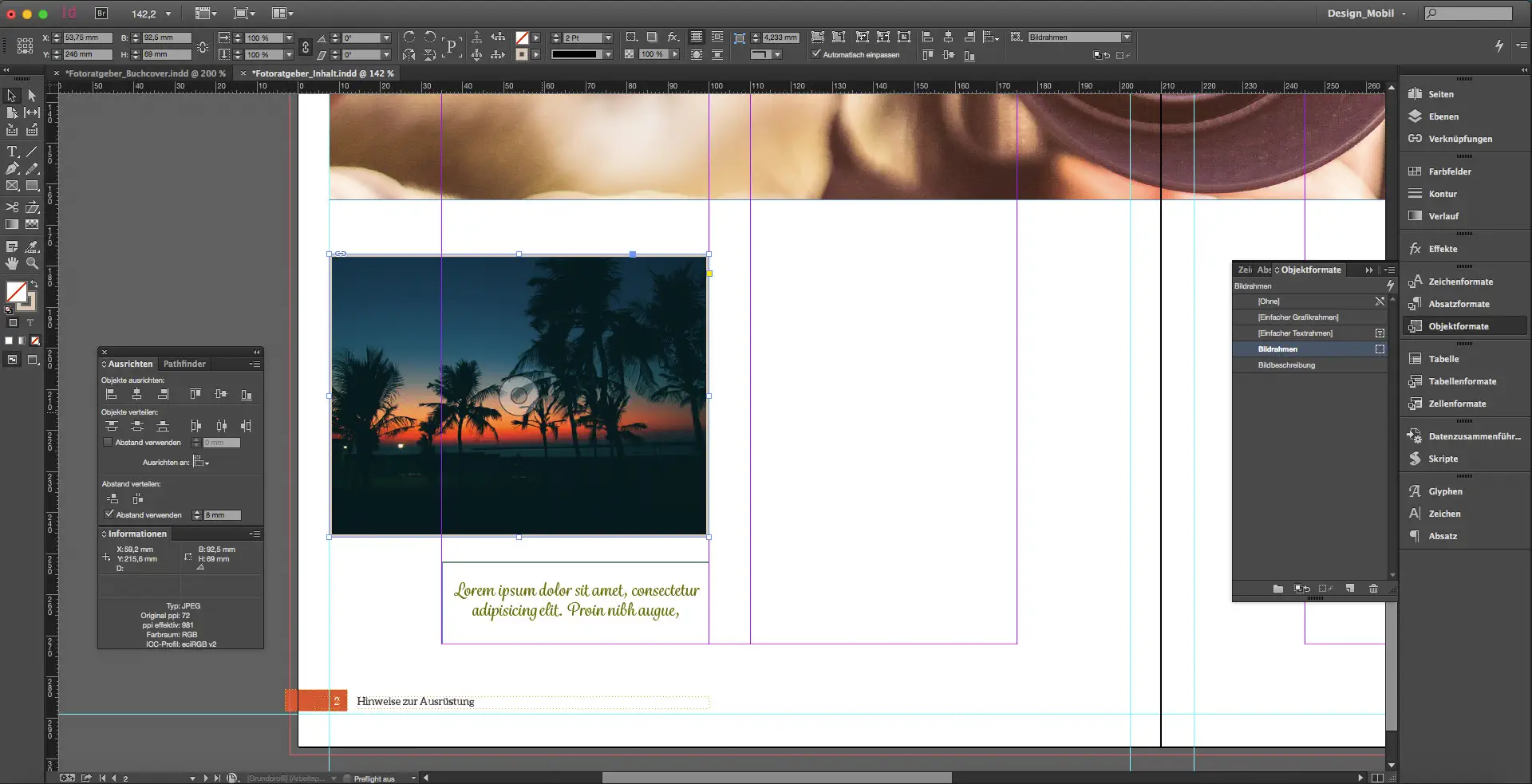Sachbuch Design Tutorial Bild 14 Sachbuch Design Tutorial Bild 14
