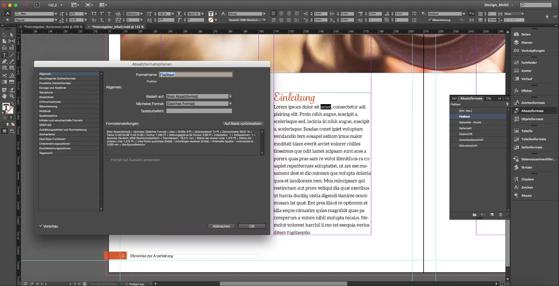 Sachbuch Design Tutorial Bild 15 Sachbuch Design Tutorial Bild 15