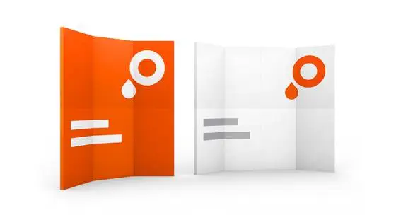 Nachhaltige Messewand mit 6 und 8 Modulen