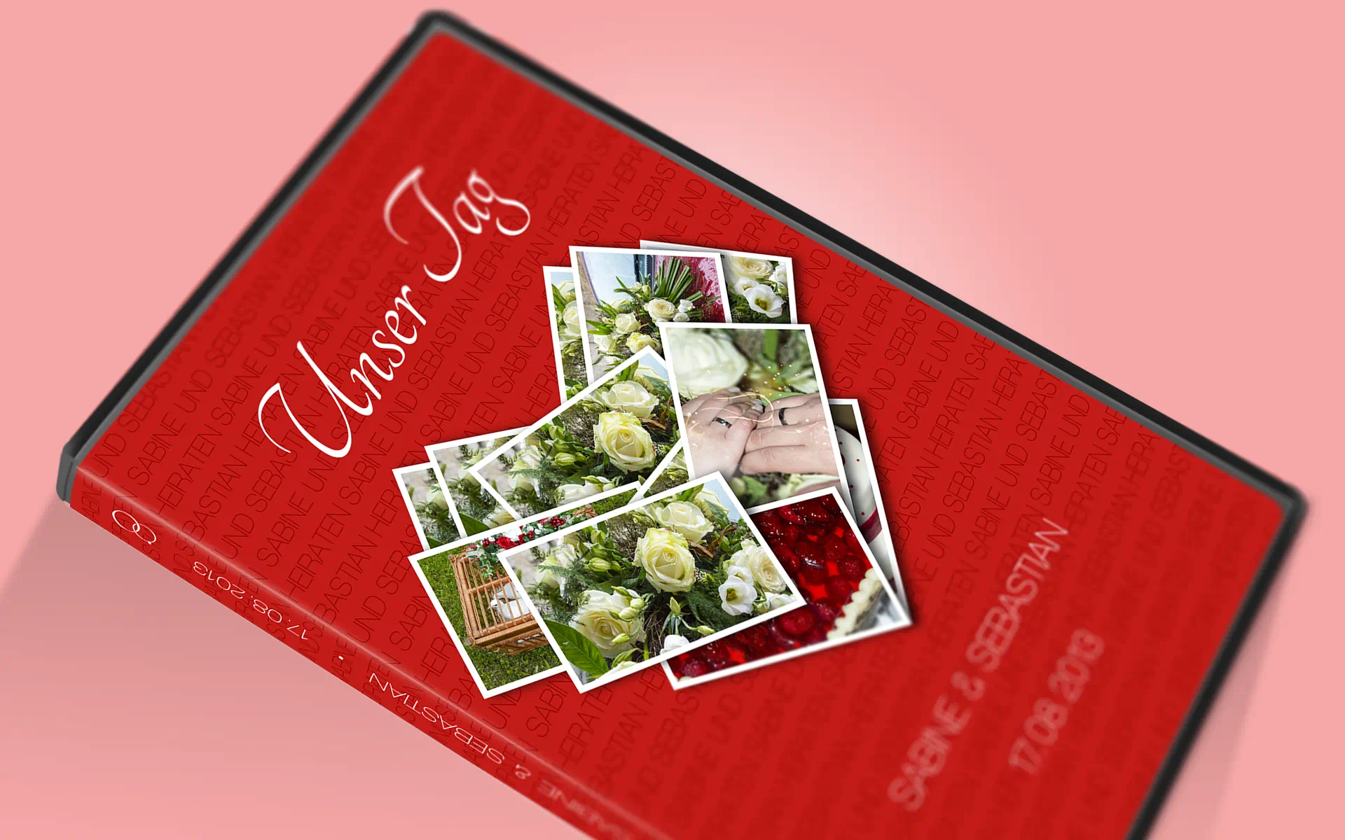 DVD Cover einer Hochzeit gestalten und die festliche Trauung digital festhalten DVD Cover einer Hochzeit gestalten und die festliche Trauung digital festhalten