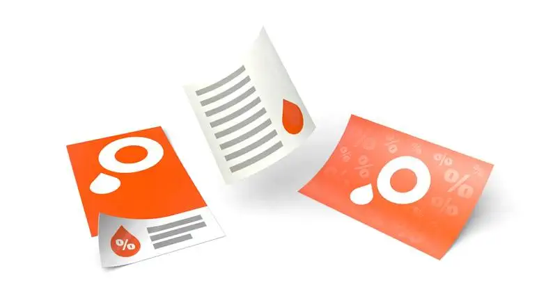 1000 DIN A5 Flyer aus Recyclingpapier 1000 DIN A5 Flyer aus Recyclingpapier