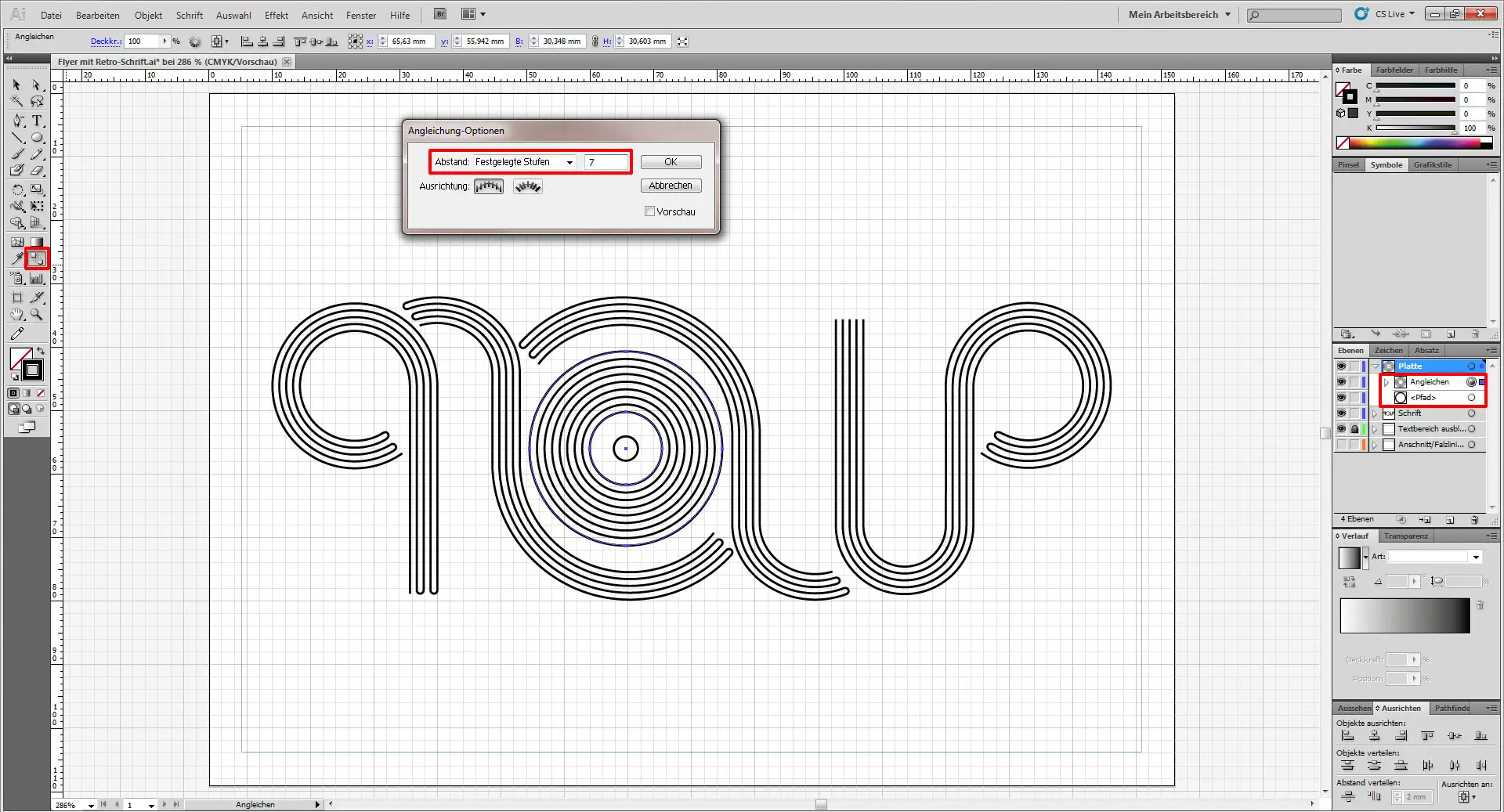 flyer mit retroschrift 25 Freitagstutorial: Flyer mit individueller Retro Schrift (25)