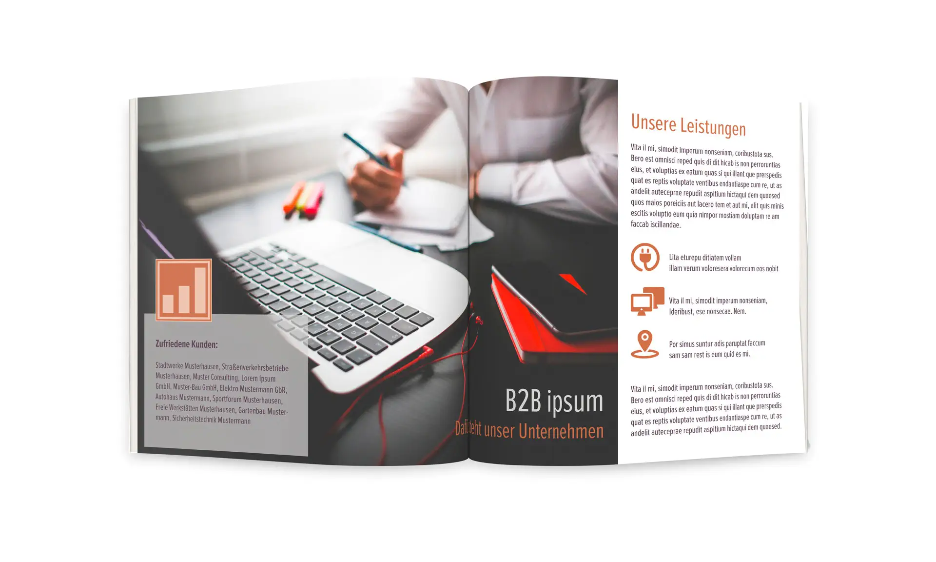 Den informativen Flyer einer Unternehmensberatung erstellen Den informativen Flyer einer Unternehmensberatung erstellen