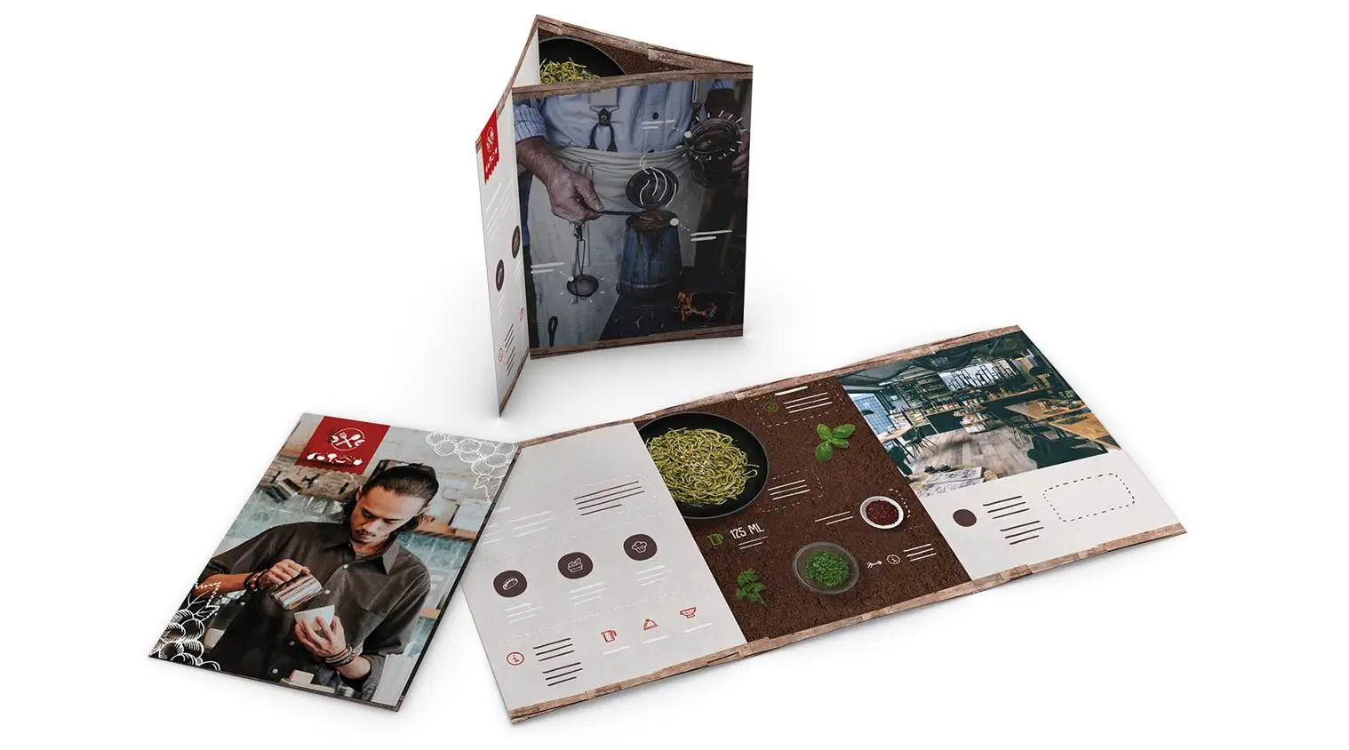 Wickelfalz-Flyer drucken Wickelfalz-Flyer drucken