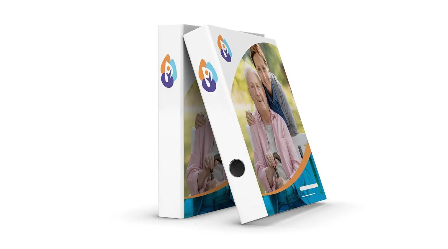 Ordner mit Griffloch Ordner mit Griffloch