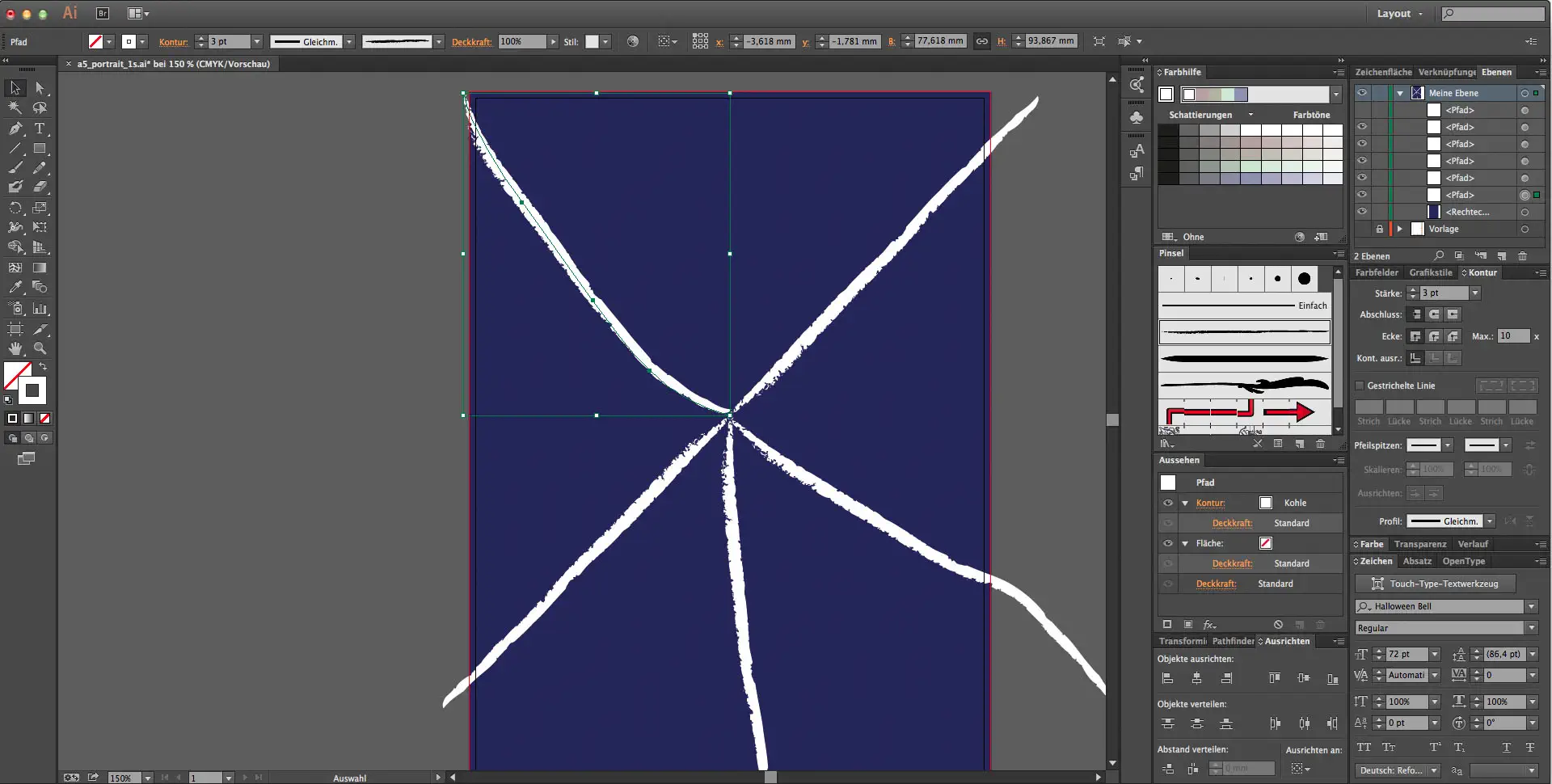 halloween flyer 05 Halloween Flyer gestalten (05)