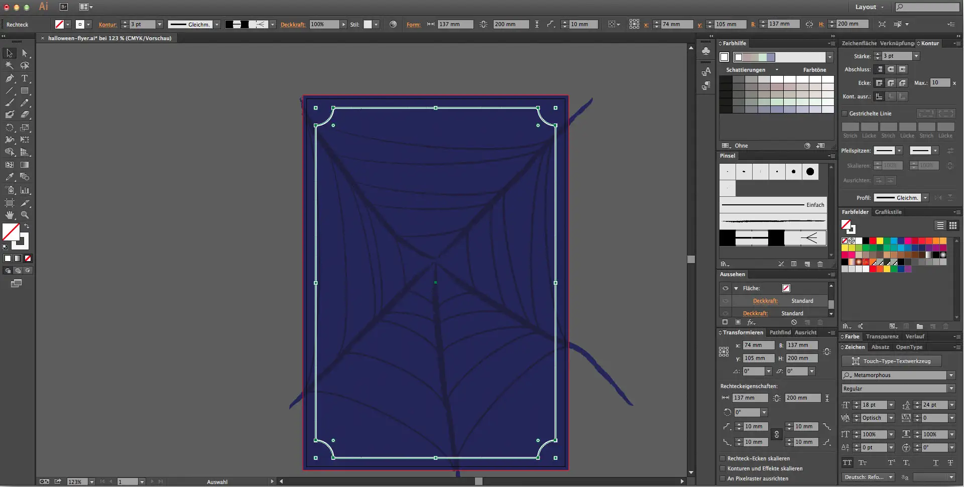 halloween flyer 09 Halloween Flyer gestalten (09)