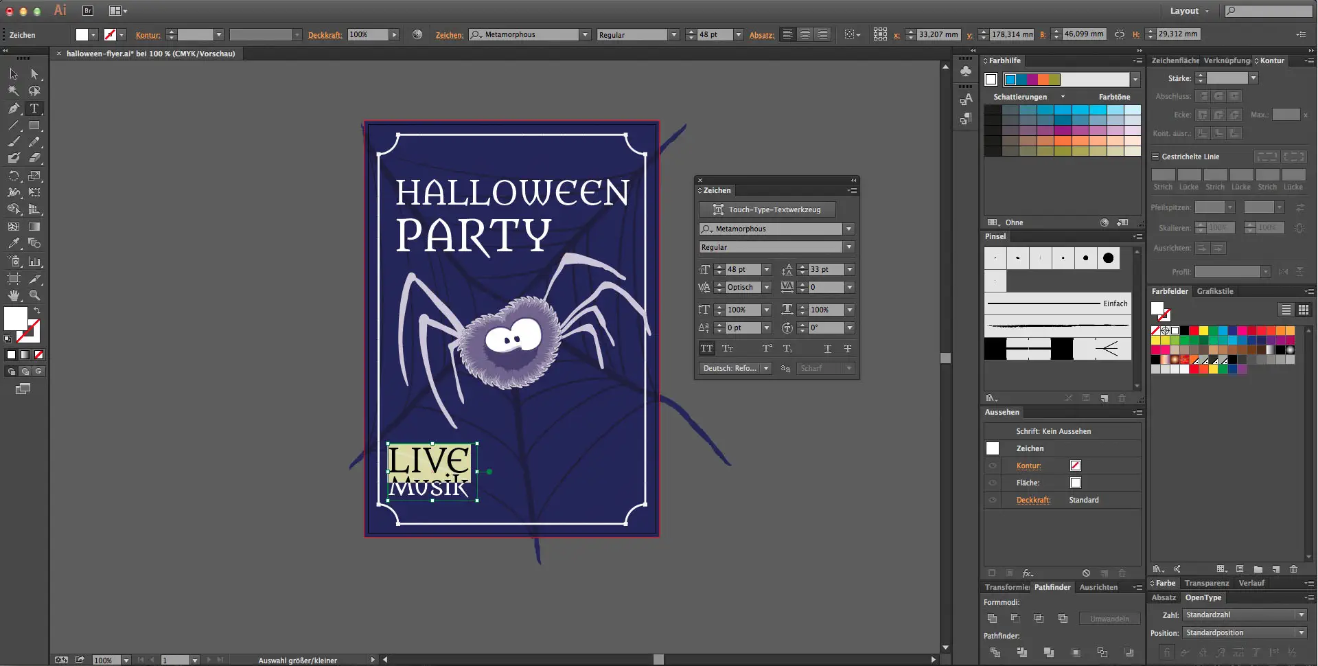 halloween flyer 17 Halloween Flyer gestalten (17)