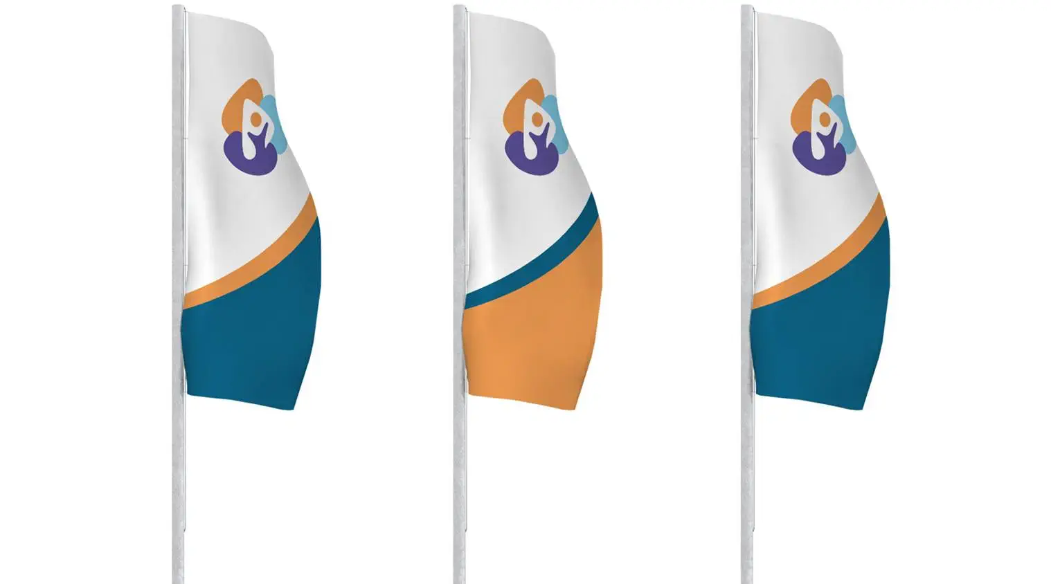 Hissfahne für Fahnenmast ohne Ausleger Hissfahne für Fahnenmast ohne Ausleger