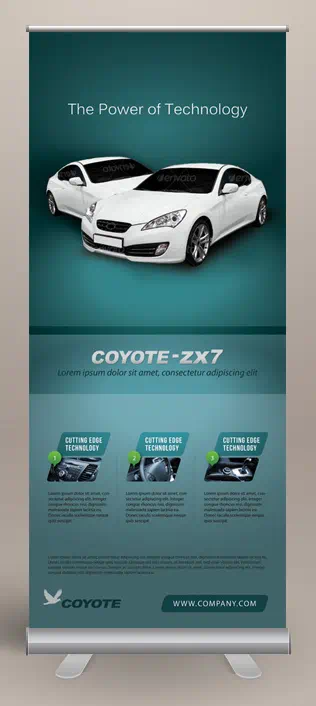 kreative roll ups werbedisplays beispiele 11 20 kreative Ideen für ein Roll up Display Design 11