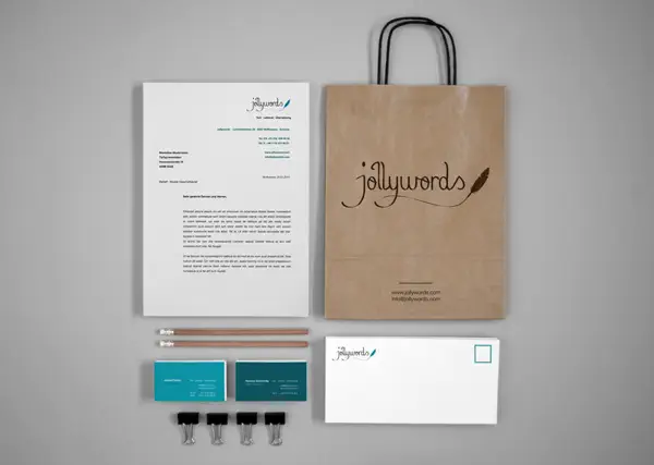 lagqaffe Jollywords 8 Branding für die Agentur jollywords