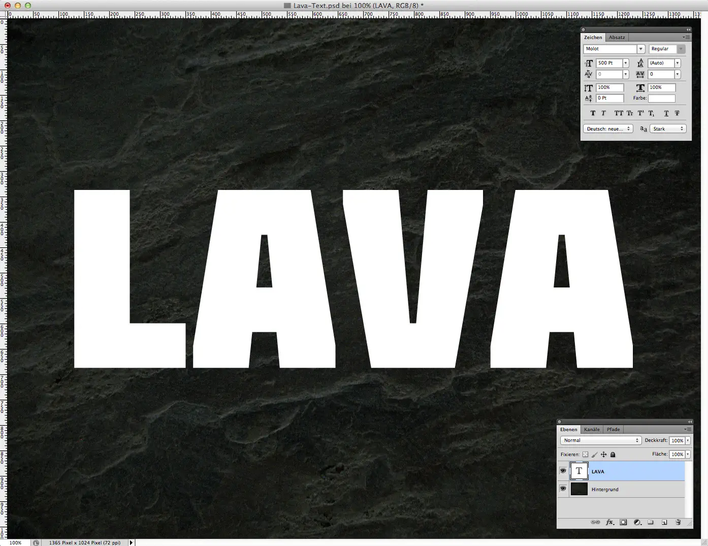 lava text effect photoshop 1 Lava Text effect Phtotoshop 1