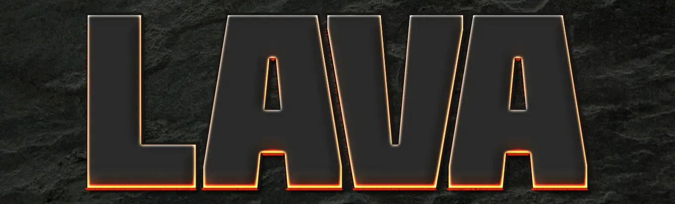 lava text effect photoshop 21 Lava Text effect Phtotoshop 4 step 7