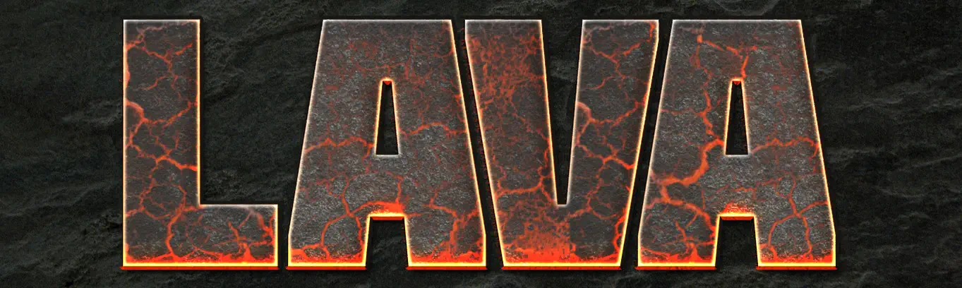 lava text effect photoshop 23 Lava Text effect Phtotoshop 4 step 9