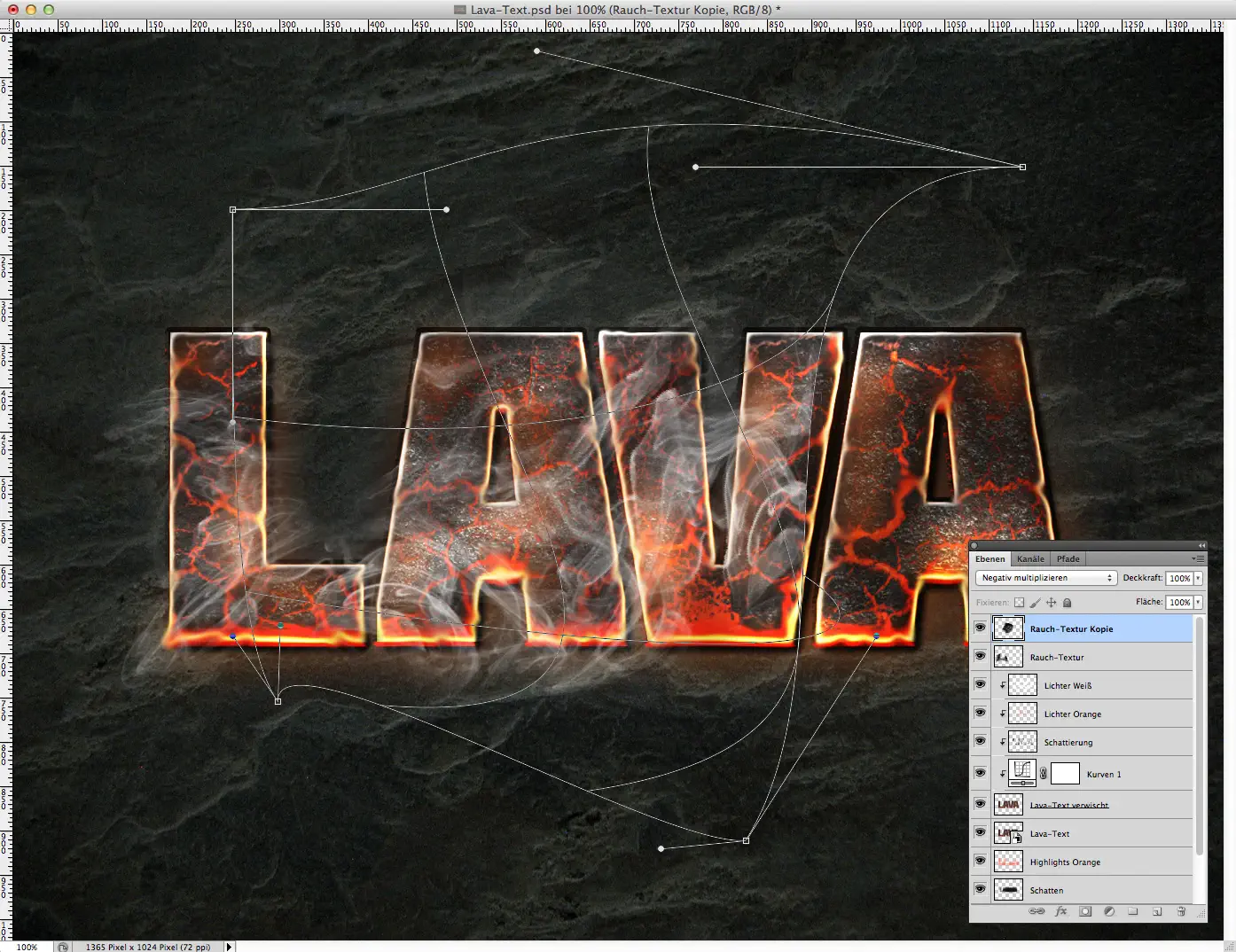 lava text effect photoshop 35 Lava Text effect Photoshop 15 step 2