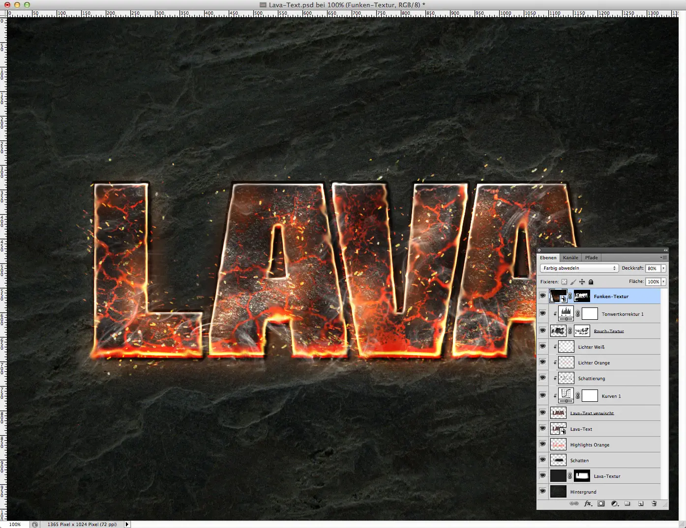 lava text effect photoshop 38 Lava Text effect Photoshop 17