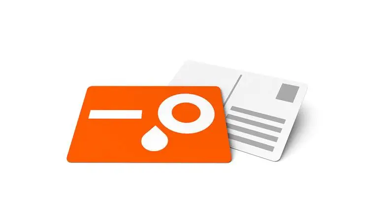 1000 Autogrammkarten abgerundete Ecken