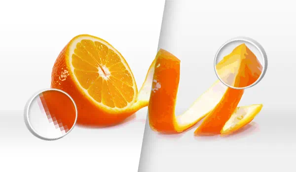 Der Unterschied zwischen Pixel- und Vektorgrafiken