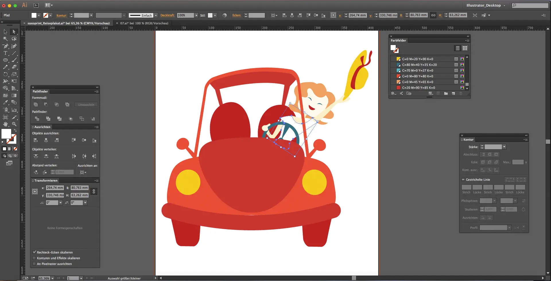 Reisebuero Plakat Reisebuero Plakat