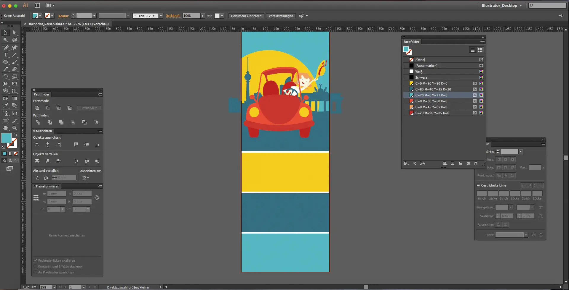 Reisebuero Plakat Reisebuero Plakat