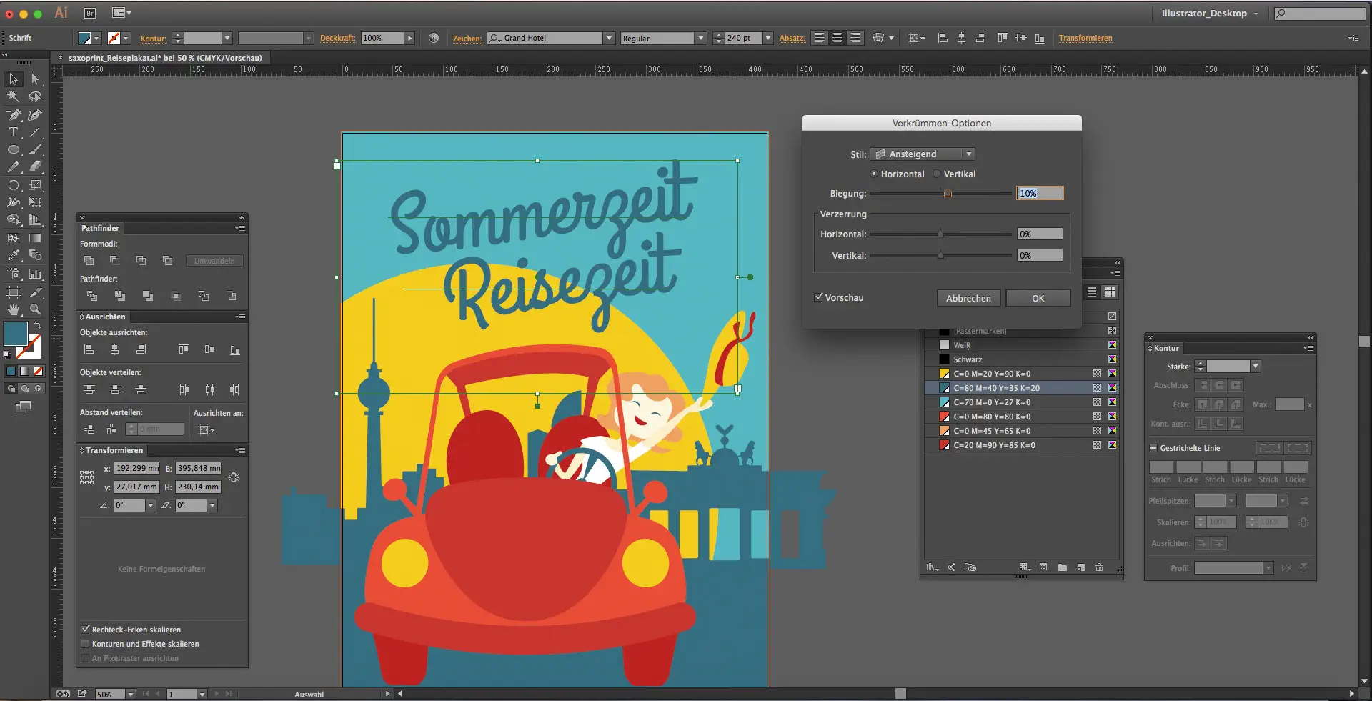 Reisebuero Plakat Reisebuero Plakat