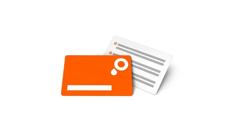 Terminkarten mit abgerundeten Ecken