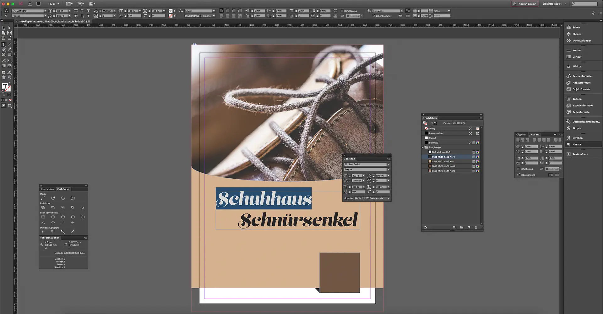 indesign Tutorial Spannrahmen Druck Step 12
