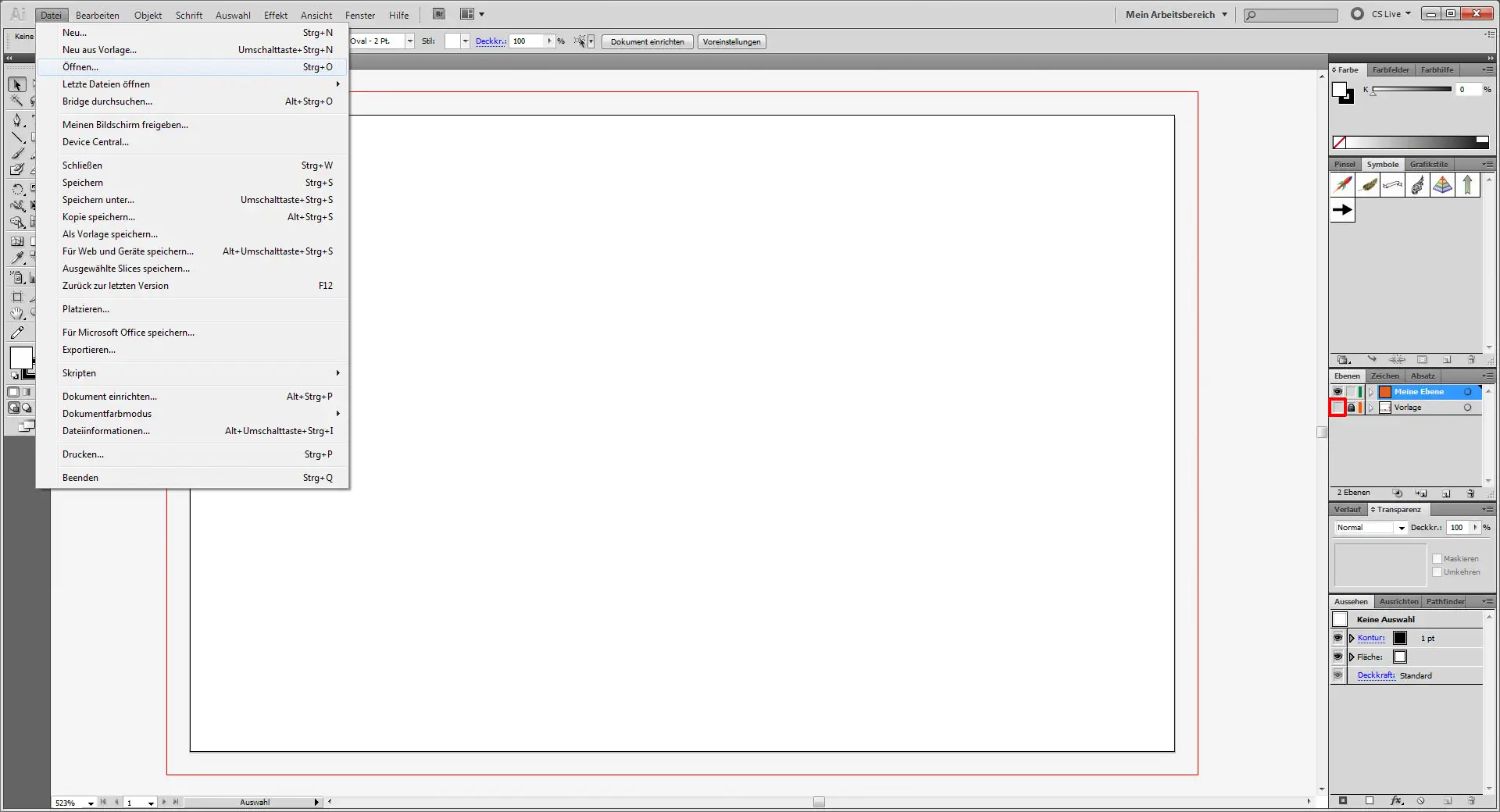 tutorial muster visitenkarte illustrator 01 Freitagstutorial: Muster Visitenkarte in Adobe Illustrator (1)