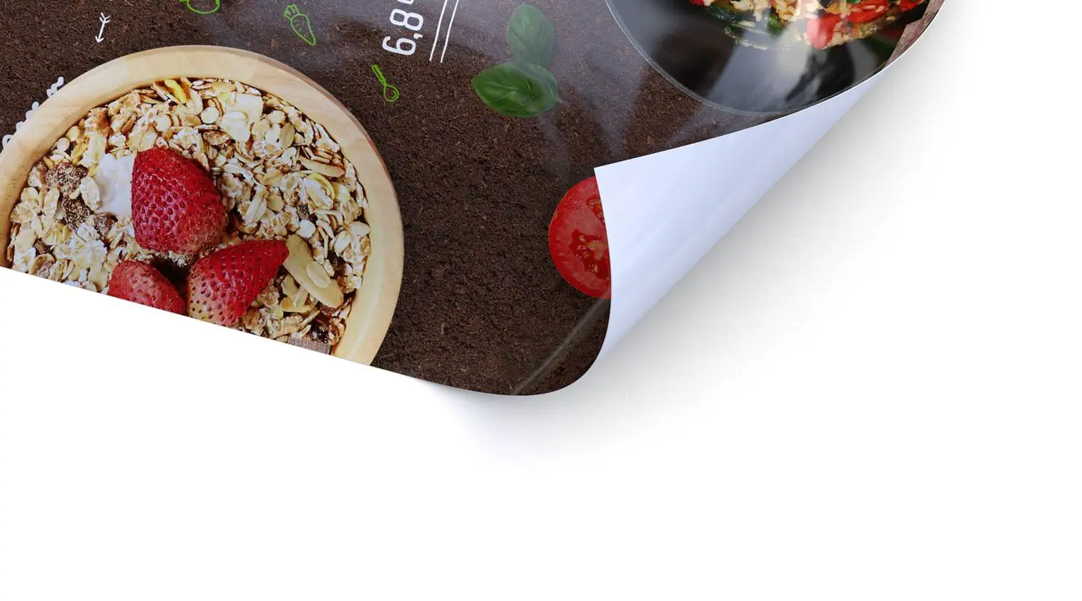 Cellophanierung glänzend