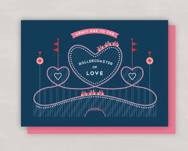 Romantische Idee für eine Karte zum Valentinstag 10