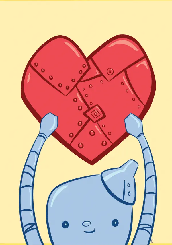 Romantische Idee für eine Karte zum Valentinstag 3