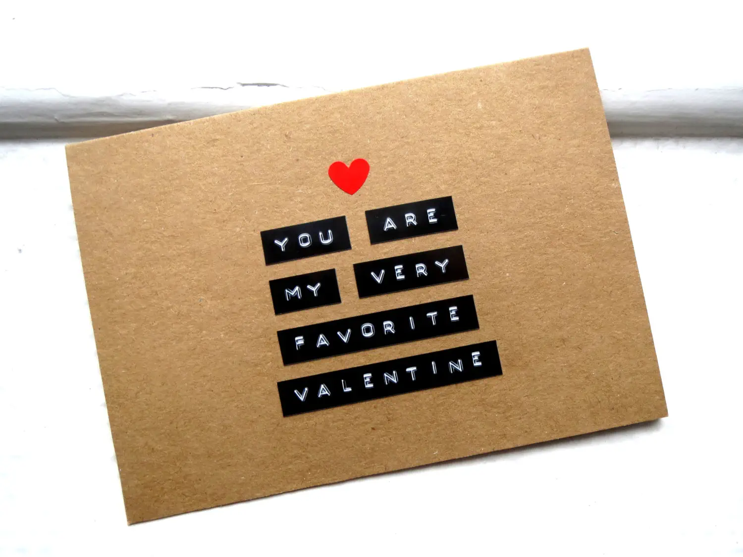 Romantische Idee für eine Karte zum Valentinstag 29